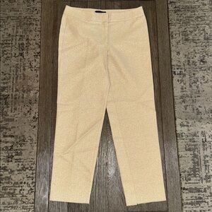 Talbots Metallic Lamé Signature Pants